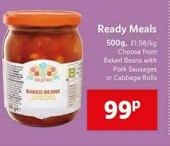Lidl Ready Meals 500g offer