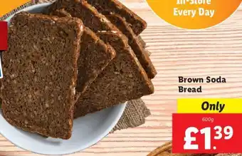 Lidl Brown Soda Bread 600g offer