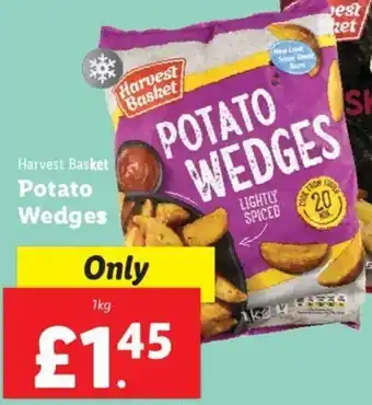 Lidl Potato Wedges 1Kg offer