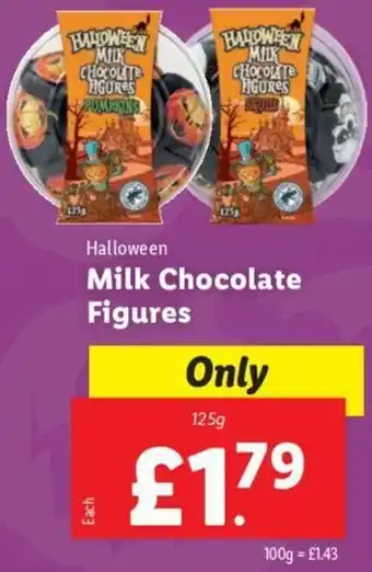 Lidl Milk Chocolate Figures 125g offer