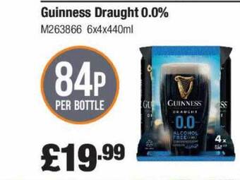 Guinness draught 0.0%