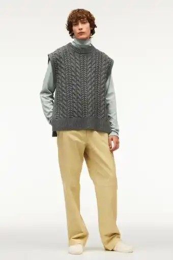 ZARA Limited edition leather trousers offer