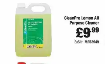 Booker Wholesale Cleanpro leamon all purpose cleaner offer
