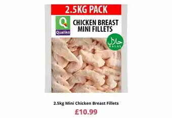 Farmfoods Mini chicken breast fillets offer