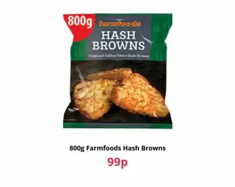 Farmfoods Farmfoods hash browns offer