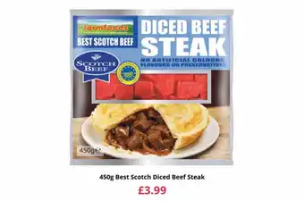 Farmfoods Best scotch diced beef steak offer