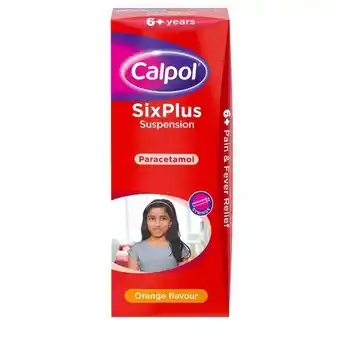Lloyds Pharmacy Calpol sixplus original suspension pain relief offer
