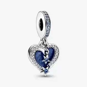 Pandora Celestial shooting star heart double dangle charm offer