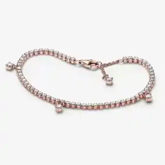 Pandora Sparkling drops tennis bracelet offer