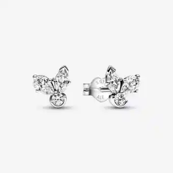 Pandora Sparkling herbarium cluster stud earrings offer