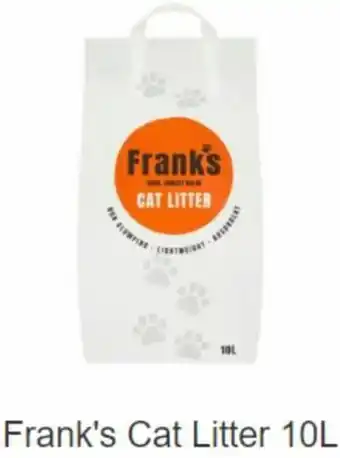 Sainsbury's Frank's Cat Litter 10L offer