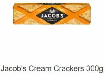 Sainsbury's Jacob's Cream Crackers 300g offer