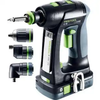Toolstation Festool 18v c18 cordless drill driver 2 x 4.0ah offer