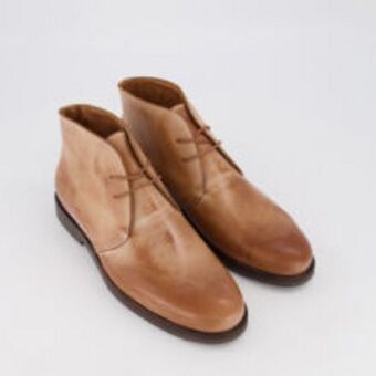 TK Maxx Tan brown leather sahara boots offer