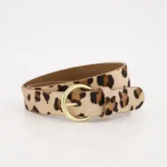 TK Maxx Cream leopard pattern belt offer