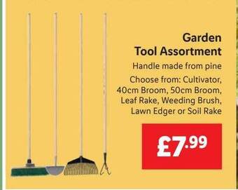 Lidl Garden tool assortment offer