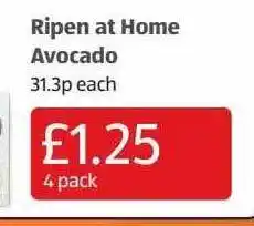 Aldi Ripen at home avocado offer