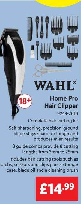 Lidl Wahl home pro hair clipper offer