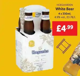 Lidl Hoegaarden white beer offer