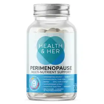 Lloyds Pharmacy Health & her perimenopause multi-nutrient capsules offer