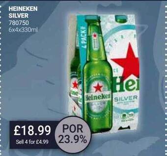 Bestway Heineken silver offer