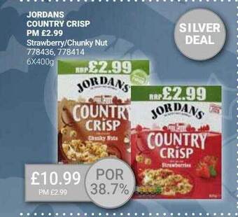Bestway Jordans country crisp offer