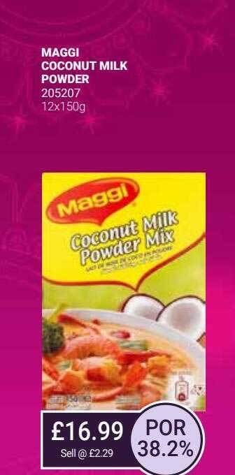 Bestway Maggi coconut milk powder offer