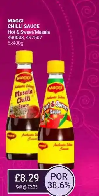Bestway Maggi chilli sauce offer