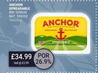 Bestway Anchor spreadable offer