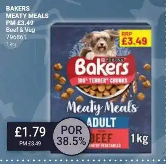 Bestway Bakers meaty meals offer