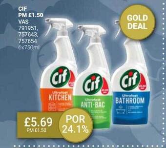 Bestway Cif offer