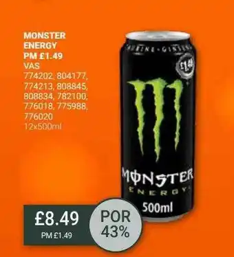 Bestway Monster energy offer