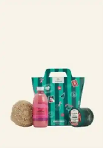 The Body Shop Berries & bubbles bath routine offer