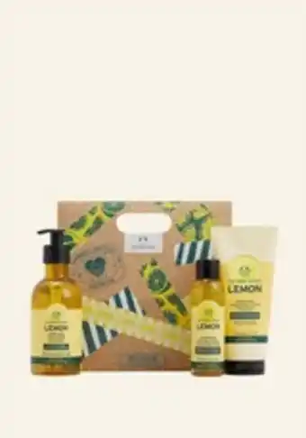 The Body Shop Lovely & clean lemon hand care gift offer