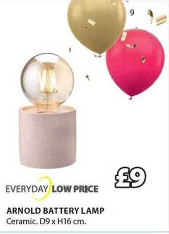 Arnold battery lamp
