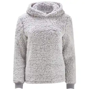 Aldi Avenue ladies' grey borg hoody offer