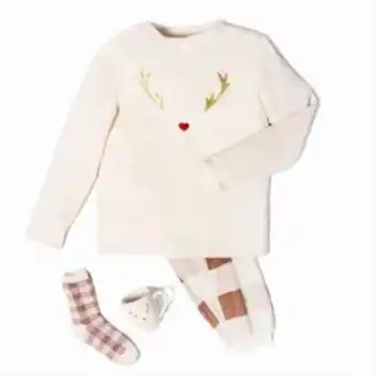 Home Bargains Cosy pyjamas, socks & mug gift box - ladies offer