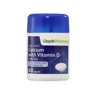 Lloyds Pharmacy Lloydspharmacy calcium and vitamin d tablets offer