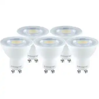 Integral led classic gu10 lamp 5.7w warm white 460lm a+