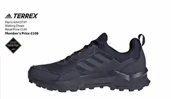 GO Outdoors Adidas terrex men's ax4 gtx walking shoes offer