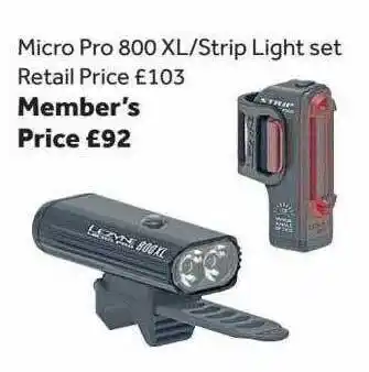 GO Outdoors Micro pro 800 xl-strip light set offer