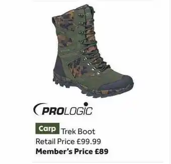 GO Outdoors Prologic carp trek boot offer
