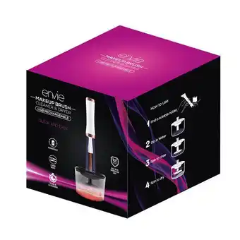Lloyds Pharmacy Envie white rechargeable make up brush cleaner offer