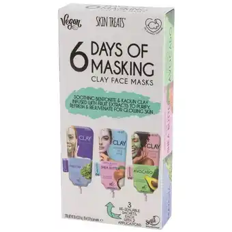 Lloyds Pharmacy Skin treats 6 days of masking gift set offer