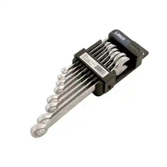 Laser 1571 combination spanner set - 8pc