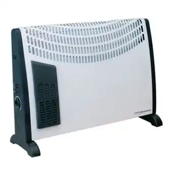 Euro Car Parts Sealey cd2005t convector heater 2000w 3 heat settings thermostat turbo fan offer