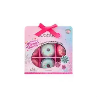 Home Bargains Bubble t: donuts bath fizzers gift set offer