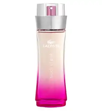 Boots Lacoste touch of pink for her eau de toilette 30ml offer