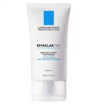 Boots La roche-posay effaclar mat+ moisturiser oily skin 40ml offer