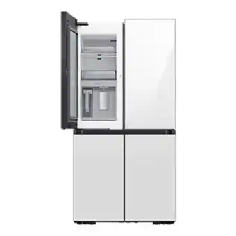 Samsung bespoke rf65a9676ap/eu french style fridge freezer with beverage center™ - panel ready - e